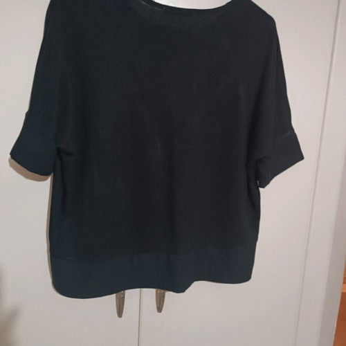 Zara blouse black like new, size S
