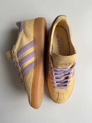 Adidas Originals Handball Spezial αθλητικά παπούτσια σαν καινούργια, μέγεθος 40 2/3, μπεζ και μωβ