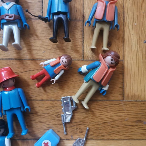 Playmobil Lyra Geobra used vintage figures from 1974