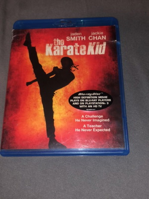 The Karate Kid Blu-Ray δίσκος σαν καινούργιο, η θήκη είναι φθαρμένη