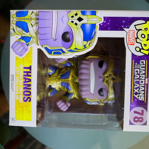 Funko POP! Marvel Guardians of the Galaxy Thanos #78 6 Inch like new
