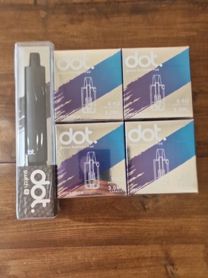 Dotmod Switch R Vape New Carbon Fiber with 8 Coils