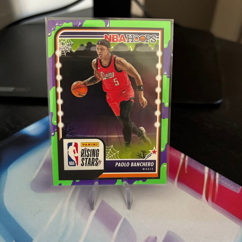 Panini NBA Hoops Paolo Banchero Green Slime Rookie Card 2023-24