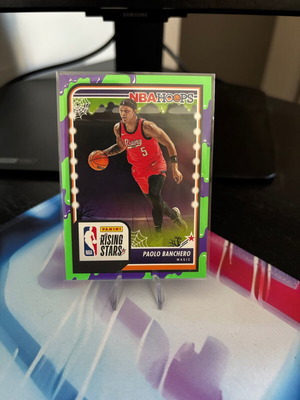 Panini NBA Hoops Paolo Banchero Green Slime Rookie Card 2023-24