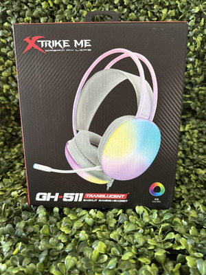 Xtrike Me GH-511 Gaming Headphones like new with RGB