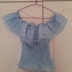 Blue blouse size S