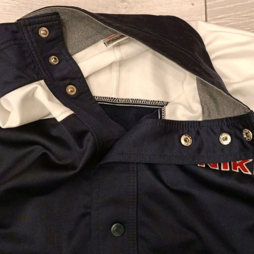 Nike retro jacket with buttons, vintage style, size M