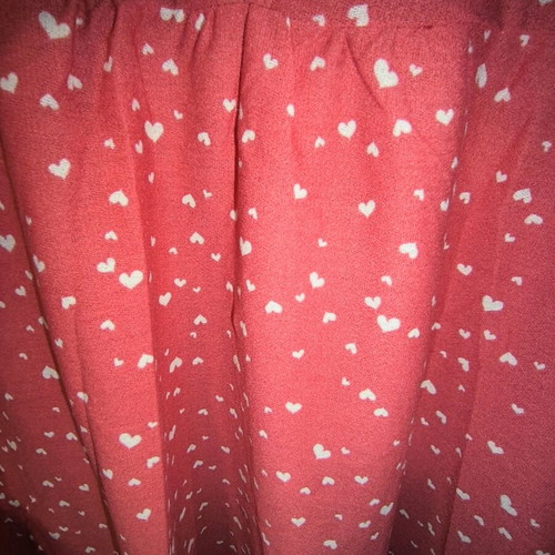 Next red sleeveless blouse new with hearts