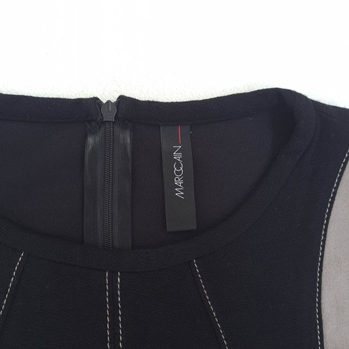 Marc Cain women's bodycon dress like new, size XS/S, beige and black