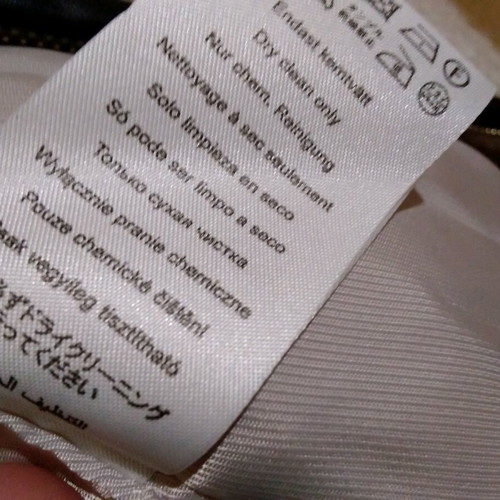 In Wear wool coat new, off white, size XL