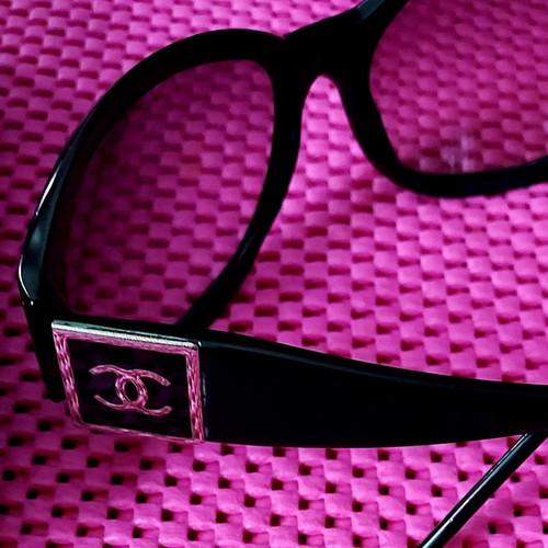 Chanel women's sunglasses used, black