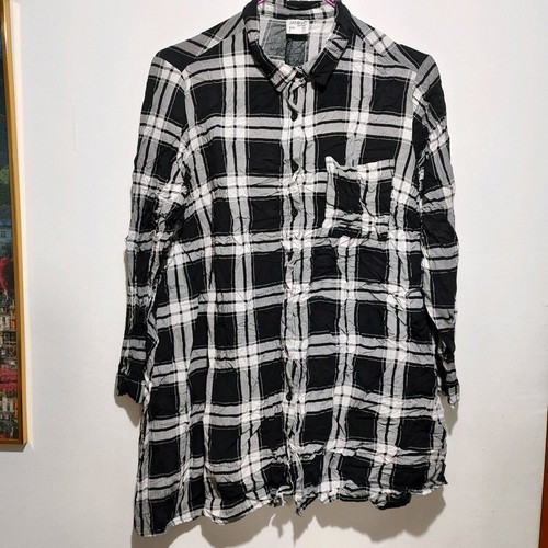 Janina Women's Shirt XL Black and White like new