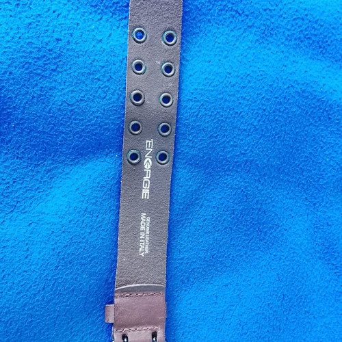 Energie leather men's bracelet like new, brown