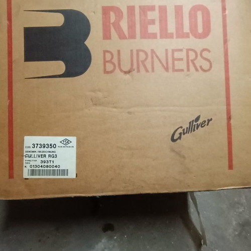 Riello Gulliver RG3 oil burner used 100,000-153,080 kcal/h