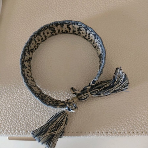 J'adior Dior woven blue bracelet like new