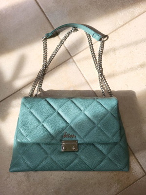 KEM shoulder bag like new, turquoise