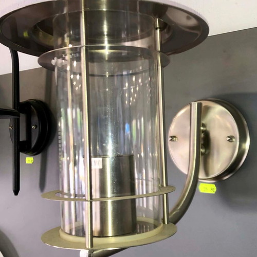 Aluminum Lantern Wall Light new