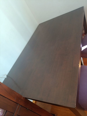 Dining table 150x90 brown like new