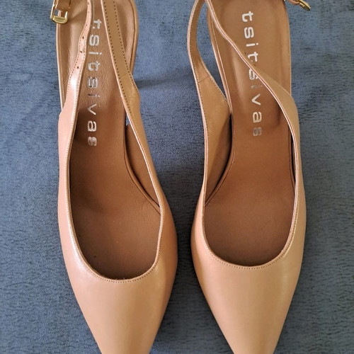 Tsitsivas beige pumps like new, size 41
