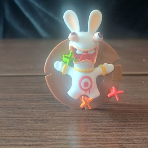 Rabbids figures like new, set of 7 with cards