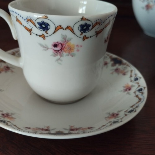 Vintage Ionian Tea and Coffee Set fine porcelain like new