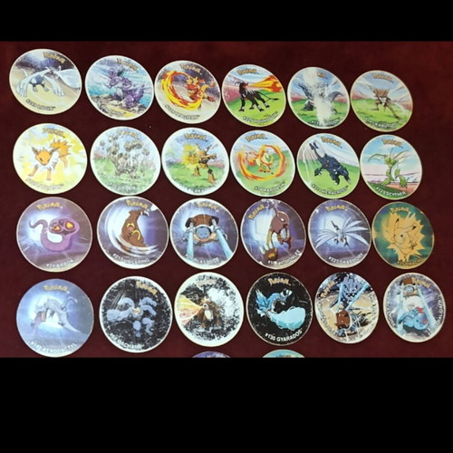 Pokemon Tazos League 1 used from Cheetos