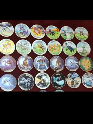 Pokemon Tazos League 1 used from Cheetos