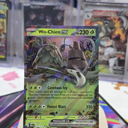 Wo-Chien EX Pokemon card PAL 027