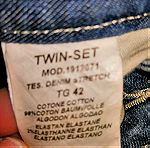  Παντελόνι τζιν γυναικείο Twin-Set  νούμερο 42