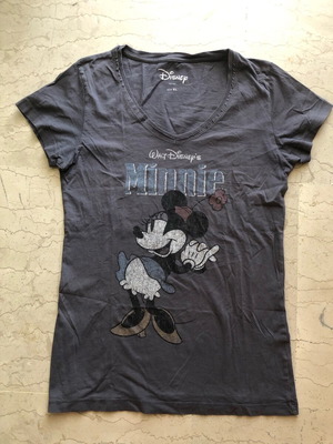 Disney Minnie T-shirt XL like new, grey