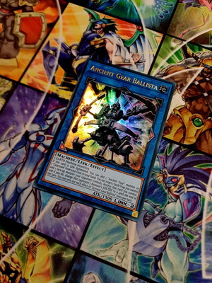 Ancient Gear Ballista RA03 Ultra Rare Yu-Gi-Oh! card