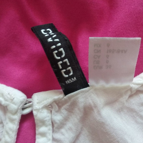 Crop top white H&M like new, size S 36 8