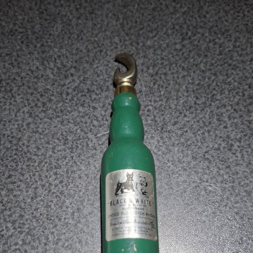 Black & White Scotch Whisky Cork Puller vintage, used