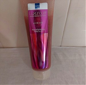 INTERMED LUXURIOUS NATURAL EXFOLIATING BODY SCRUB (PINK & ORCHID)