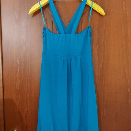 Petrol dress Desirée new, no small, size S