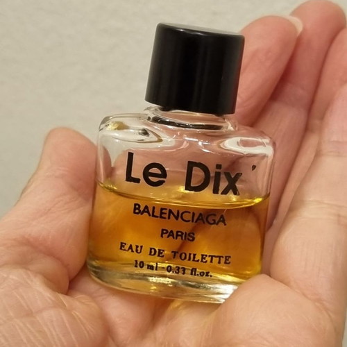 Vintage Balenciaga Paris Eau De Toilette Le Dix Άρωμα 10ml