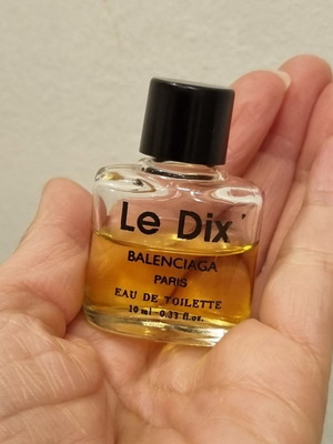 Vintage Balenciaga Paris Eau De Toilette Le Dix Άρωμα 10ml