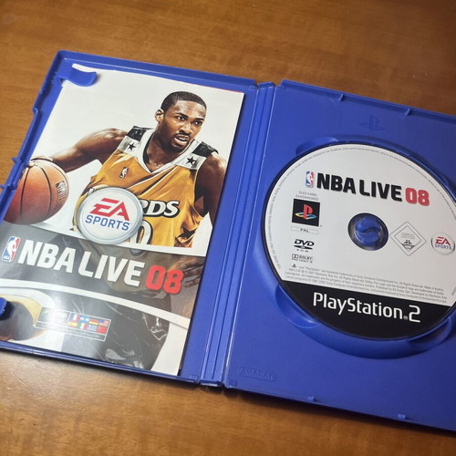 NBA Live 08 παιχνίδι για PlayStation 2 μεταχειρισμένο, πλήρες με manual
