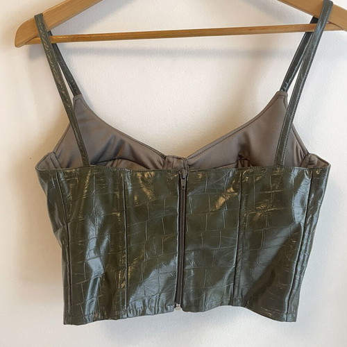 Ciel Concept Corset like new, olive color, size S