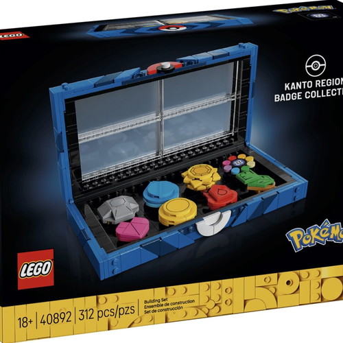 Lego Pokemon GWP Kanto Region Badge Collection 40892 new and sealed