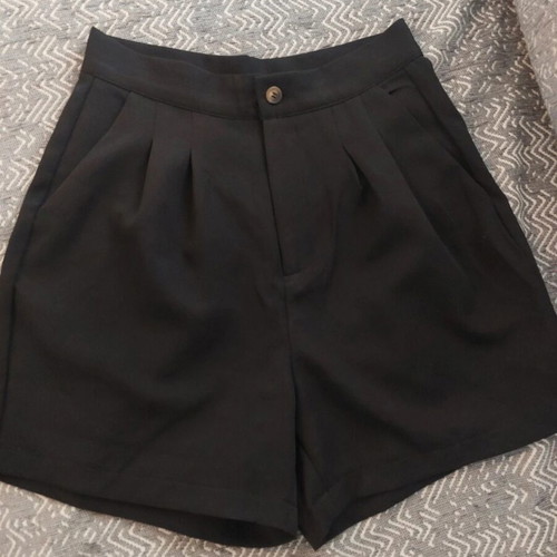 Shein fabric shorts black like new, women's XS