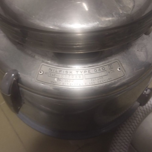 Nilfisk vintage inox professional industrial vacuum cleaner