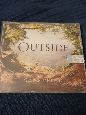 George Michael Outside CD single σαν καινούργιο, pop
