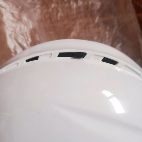 Deltaplus Construction Helmet PPE Safety Hat New Adjustable Lightweight White