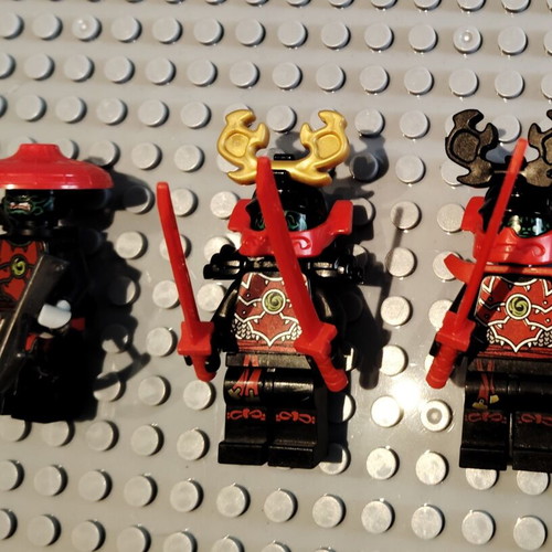 Lego Ninjago soldiers used, original set