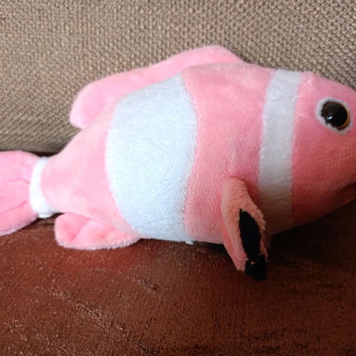 Plush fish with sound like new baby toy