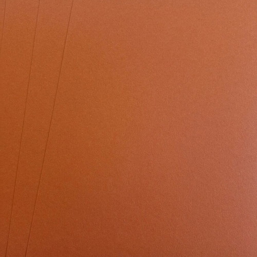 Colored A3 cardboard pack of 8 sheets new, brick red