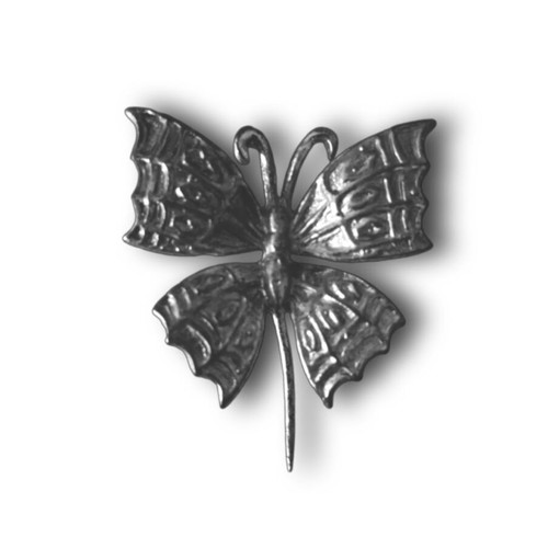 Silver 924 butterfly brooch used