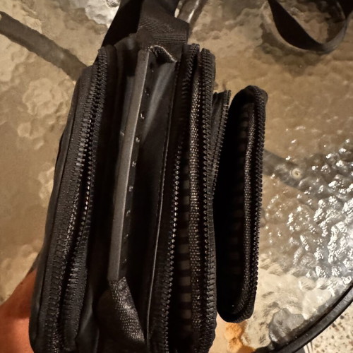 Crossbody bag, black, new
