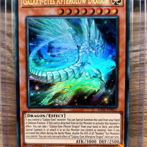 Yu-Gi-Oh 25th Anniversary Rarity Collection bundle new, Galaxy-Eyes Afterglow Dragon, Red-Eyes Flare Metal Dragon